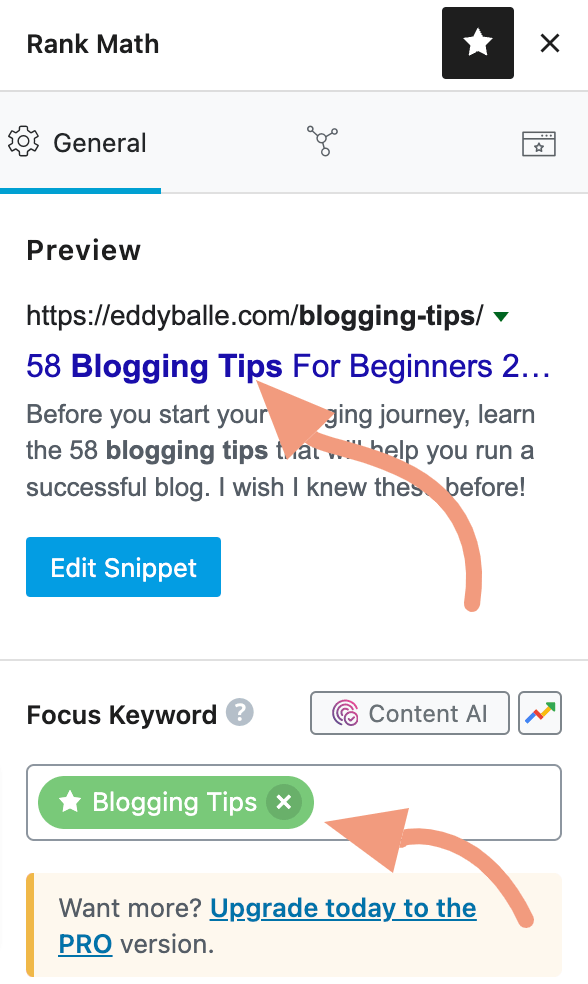 blogging tips SEO