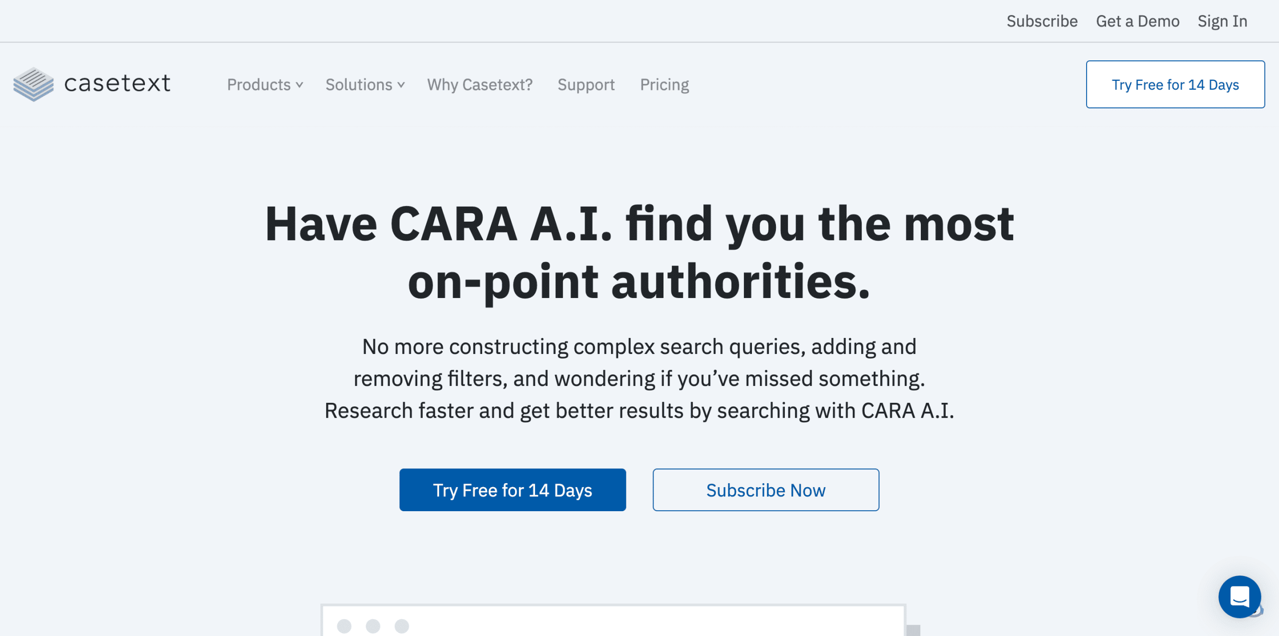 CARA AI Case Text
