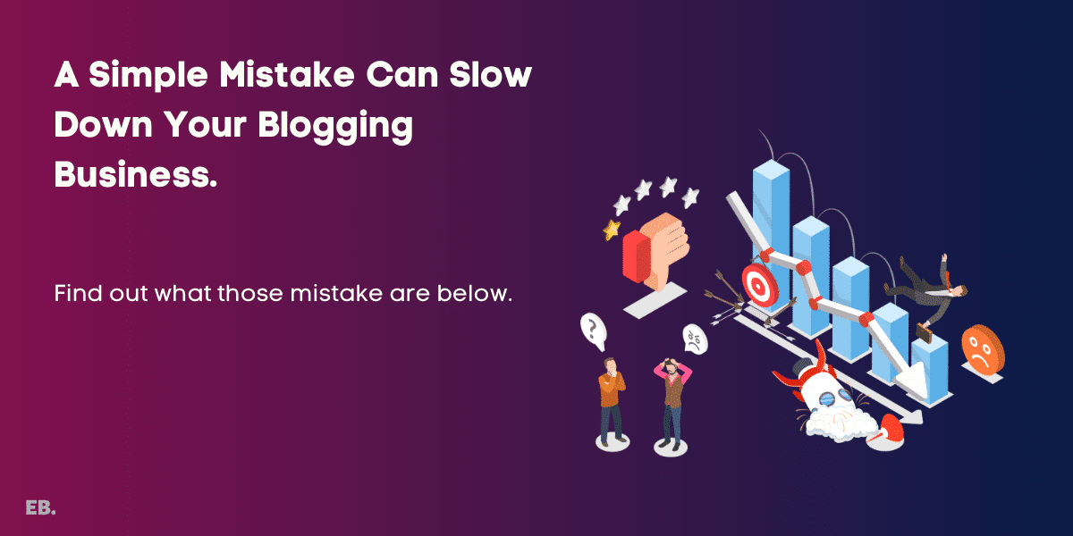 A mistake in blogging