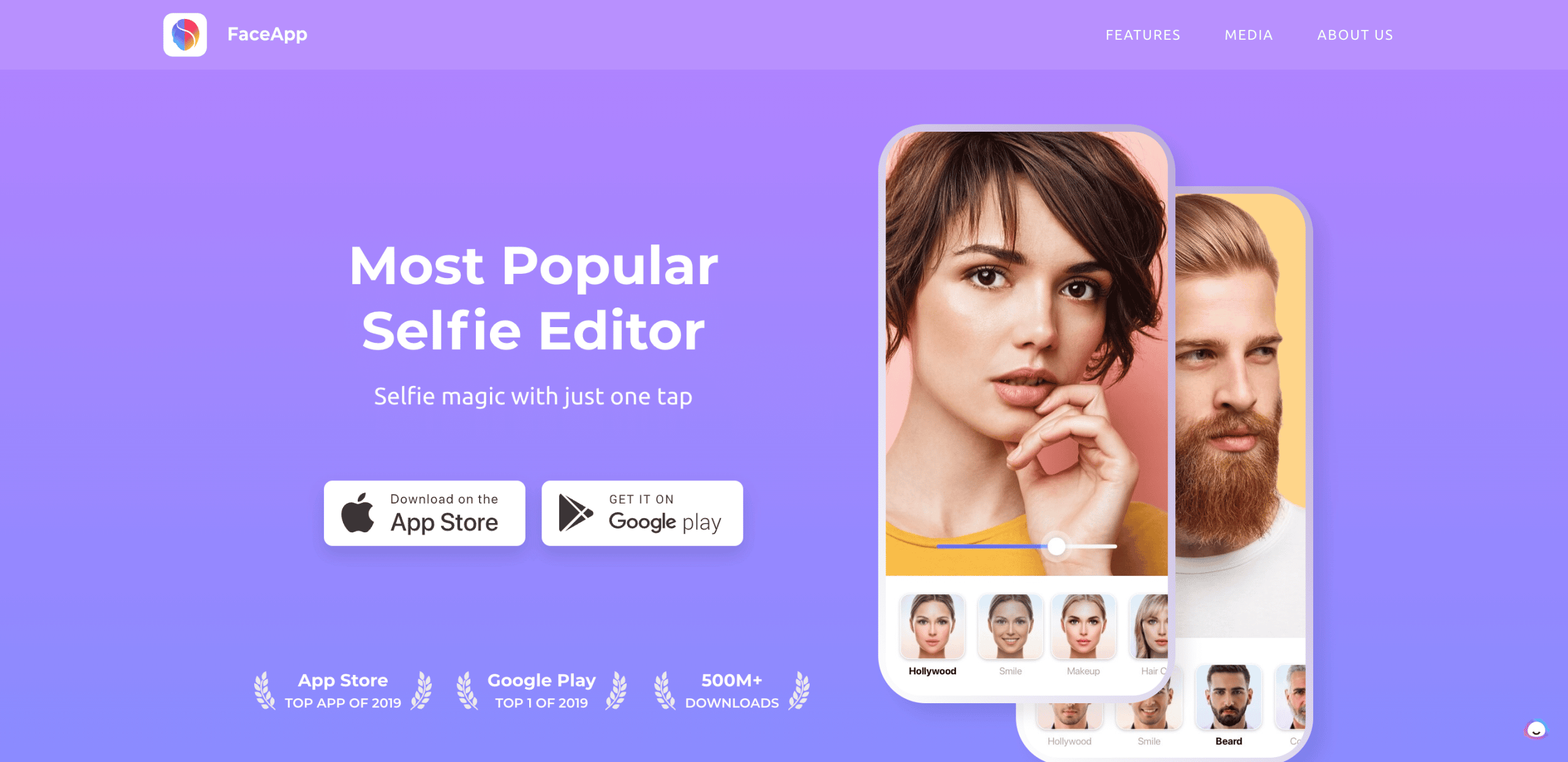FaceApp Face Editor