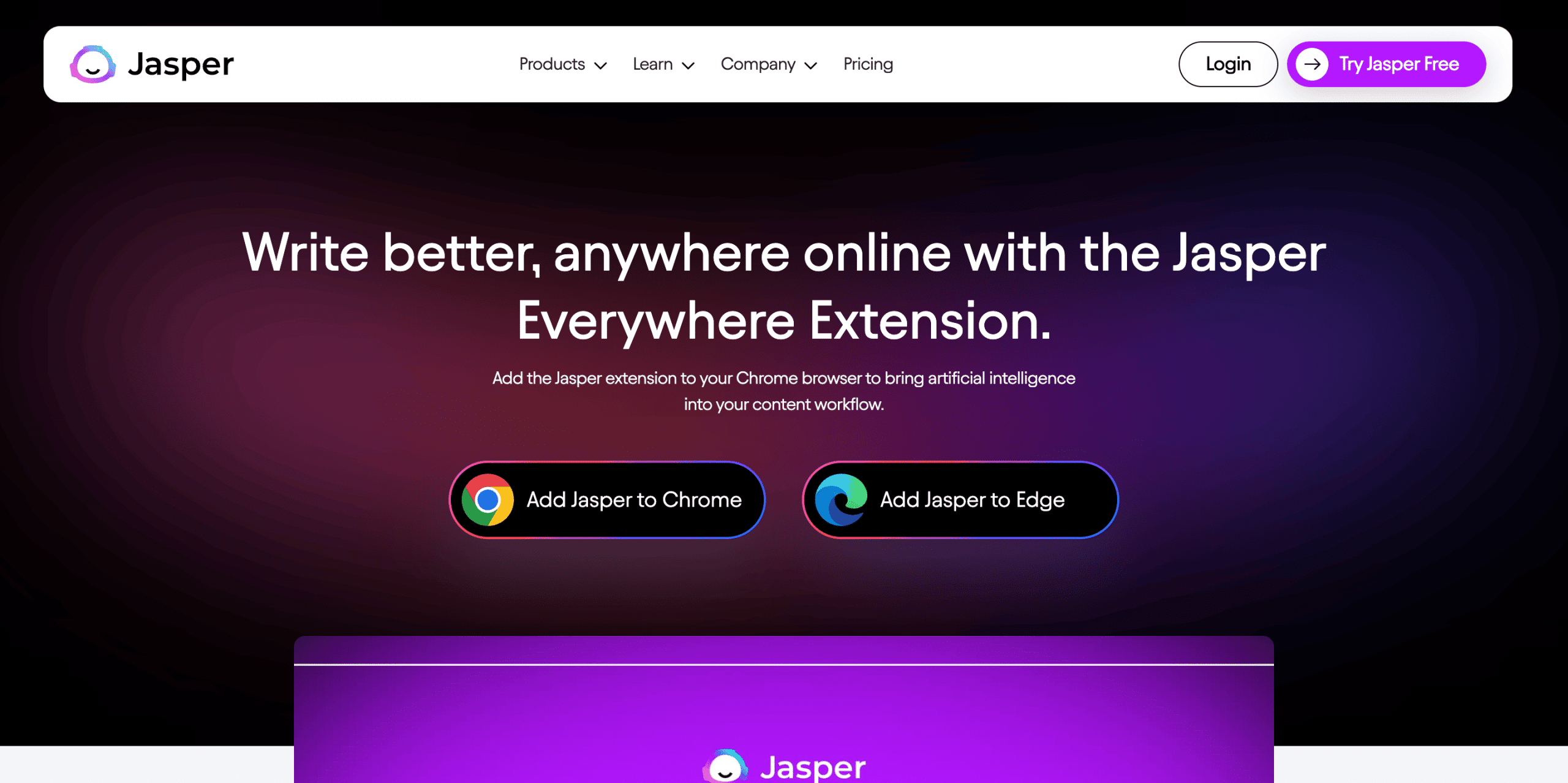 Jasper AI Chrome Extension 