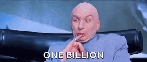 one billion dr evil