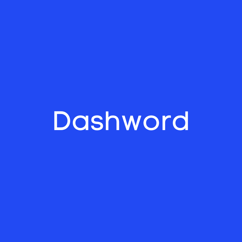 Dashword box 
